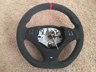 Bmw steering 2024 wheel rewrap