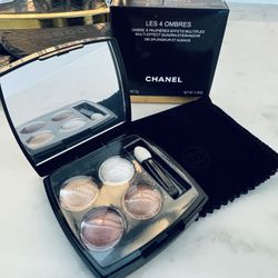 New CHANEL 💕 Limited Edition Les 4 Ombres Eyeshadow Quadra Pallet Sample Bronze WarmPink