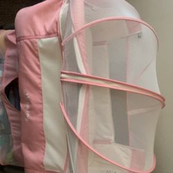 Pink Baby Bassinet