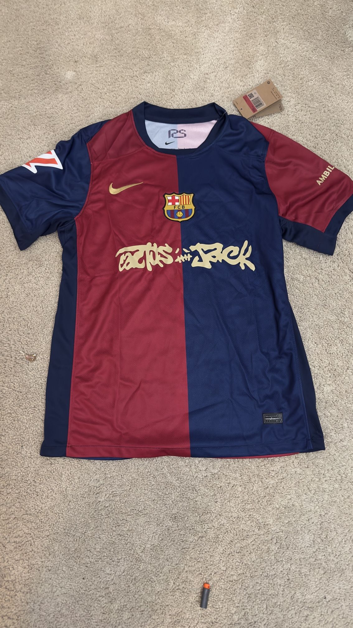 Barca X Travis Scott Jersey
