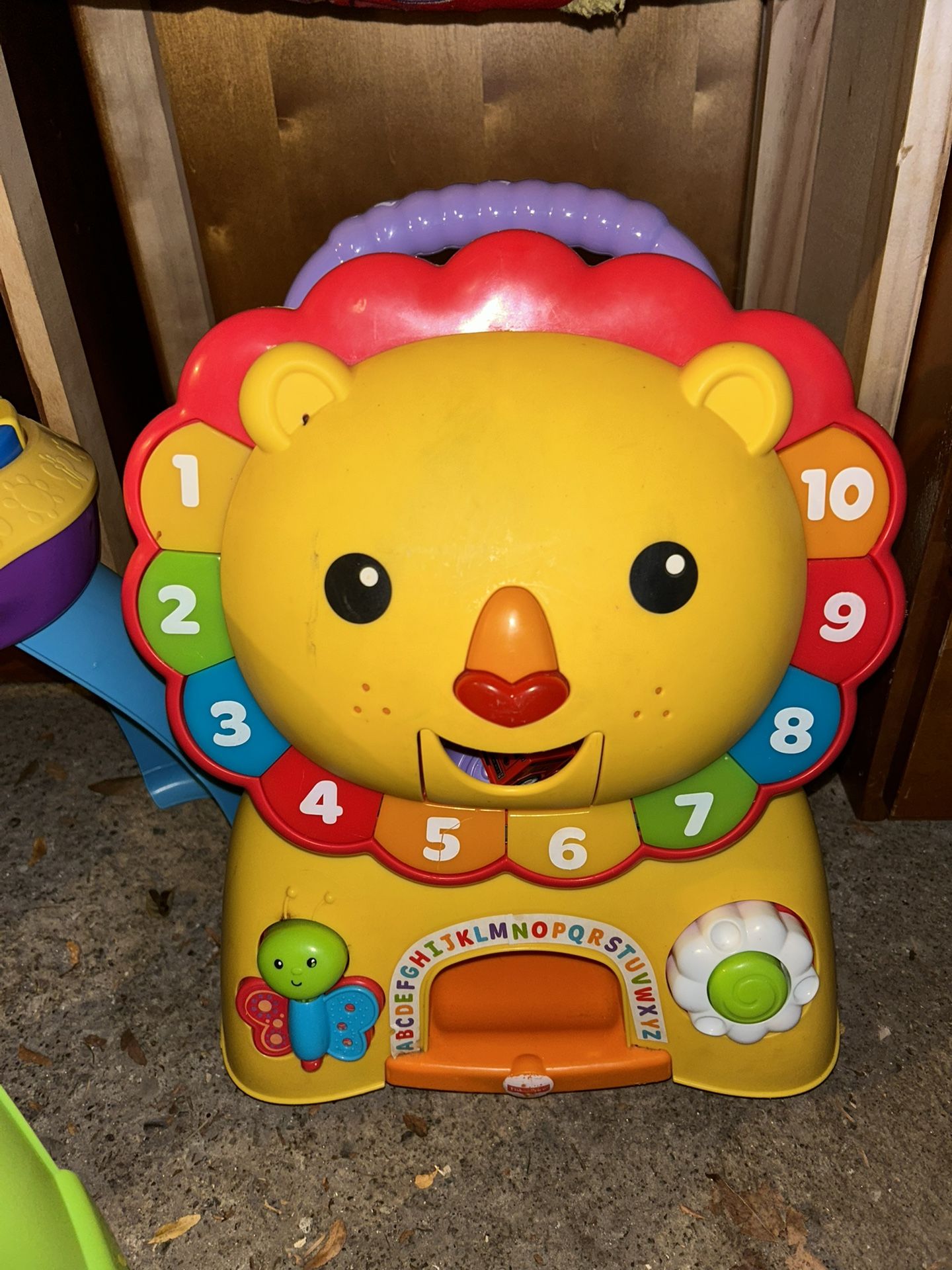 Fisher Price Sit, Stand, Ride Lion Toy