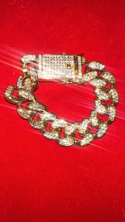 Fat Cuban Bracelet Gold Plated