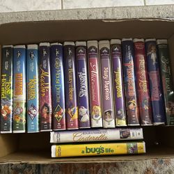 Disney Movies VHS Tapes