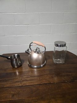 Stainless Steel Whistling Tea Kettle