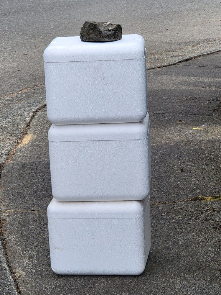 Styrofoam Coolers