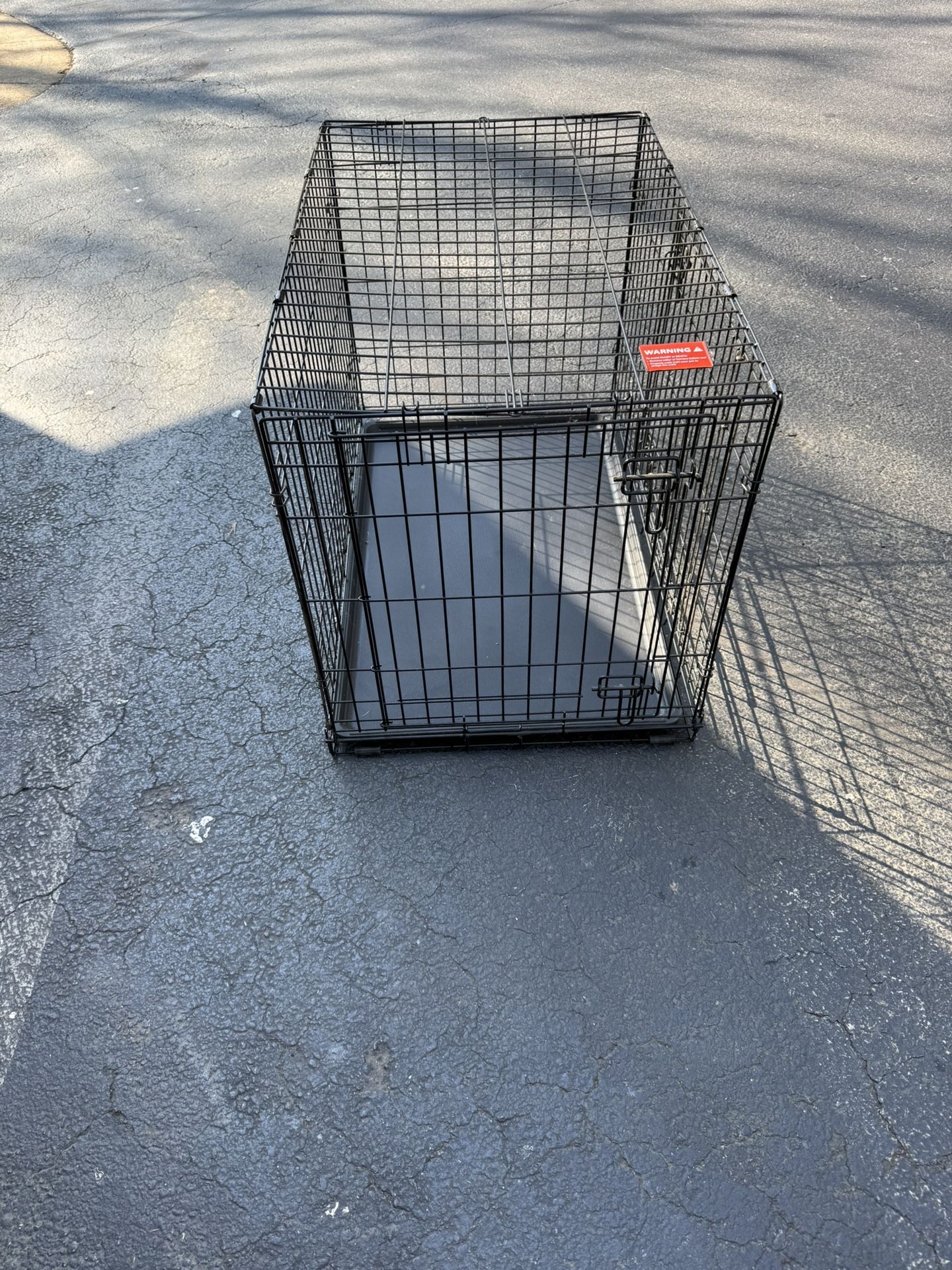 Used Large Metal Dog Cage