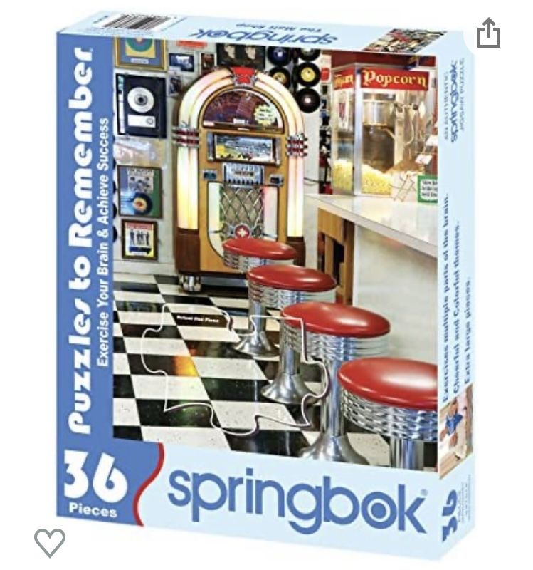 36 XL Pieces Springbok Puzzle For Elderly
