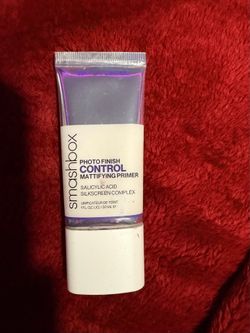 NWT Smashbox Photo Finish Control Mattifying Primer FULL SIZE W BEAUTY GIFT BAG