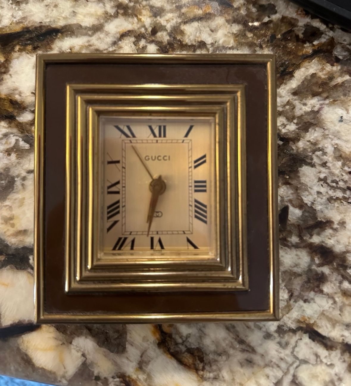 Gucci 8 days clock excellent condition
