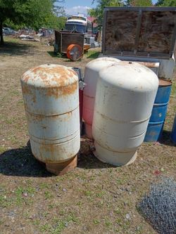 Metal water tanks