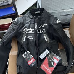 Brand New Leather Motorcycle Jacket