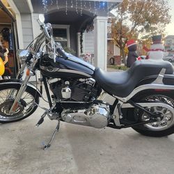 2003 Harley Davidson softail duece 100th Anniversary Edition.