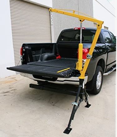 Hitch Mounted Crane (like new) $320 on Amazon