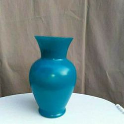 Teal Vase