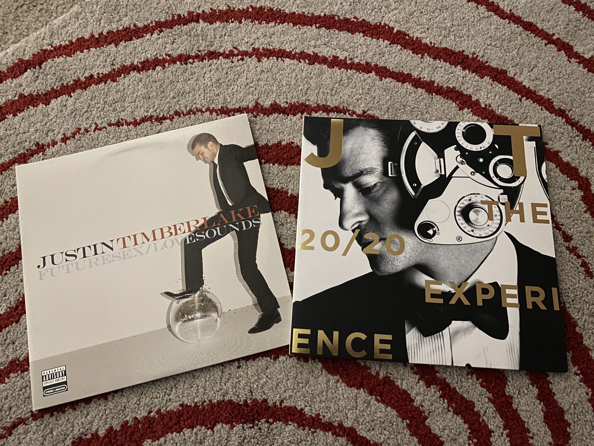 Justin Timberlake vinyl record bundle