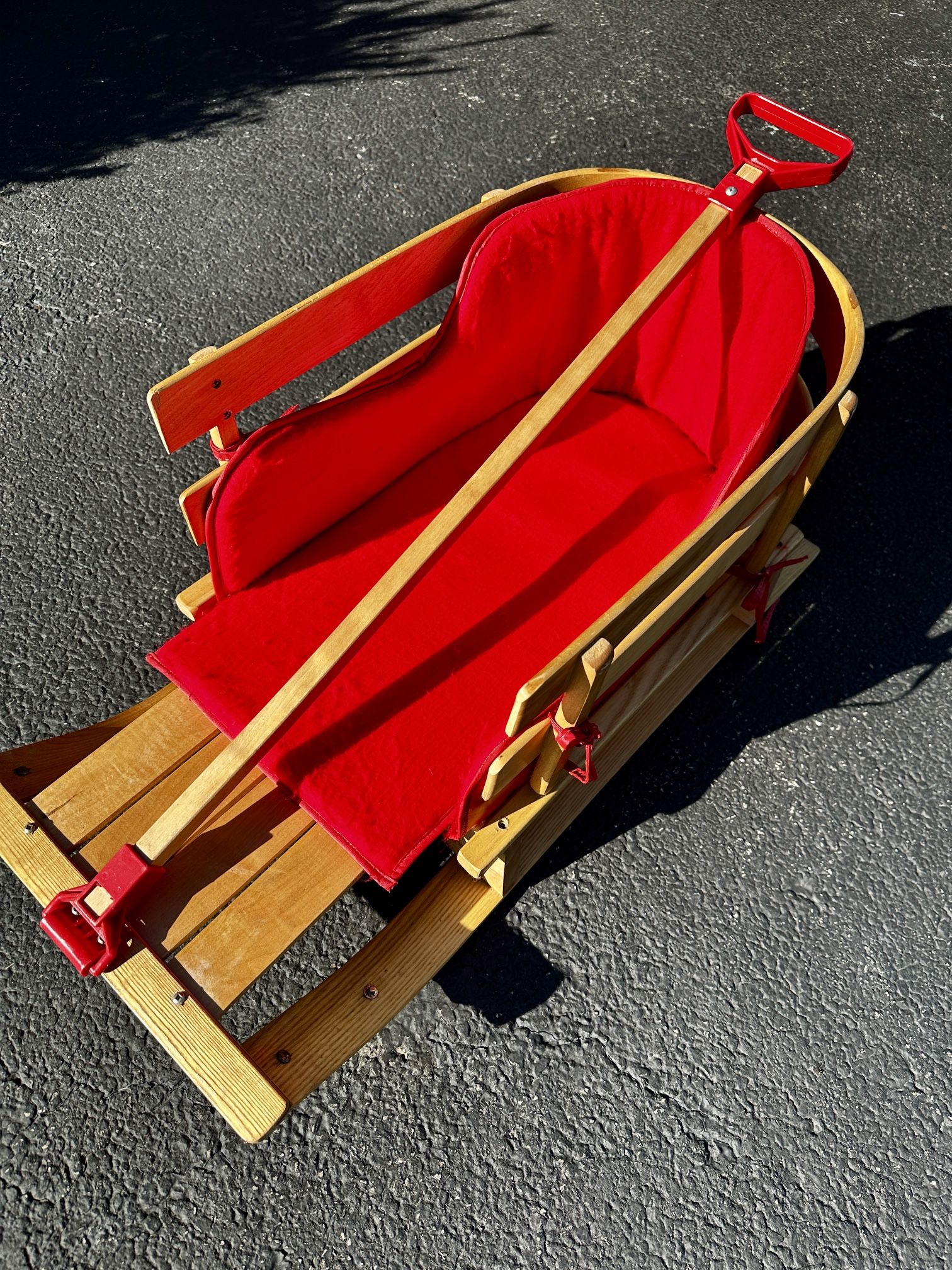 Kids Wooden Sled