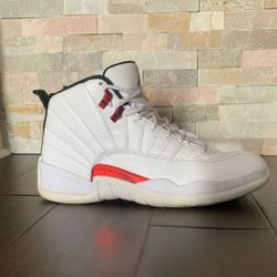 Air Jordan Retro 12 Twist Red/White Size 10.5