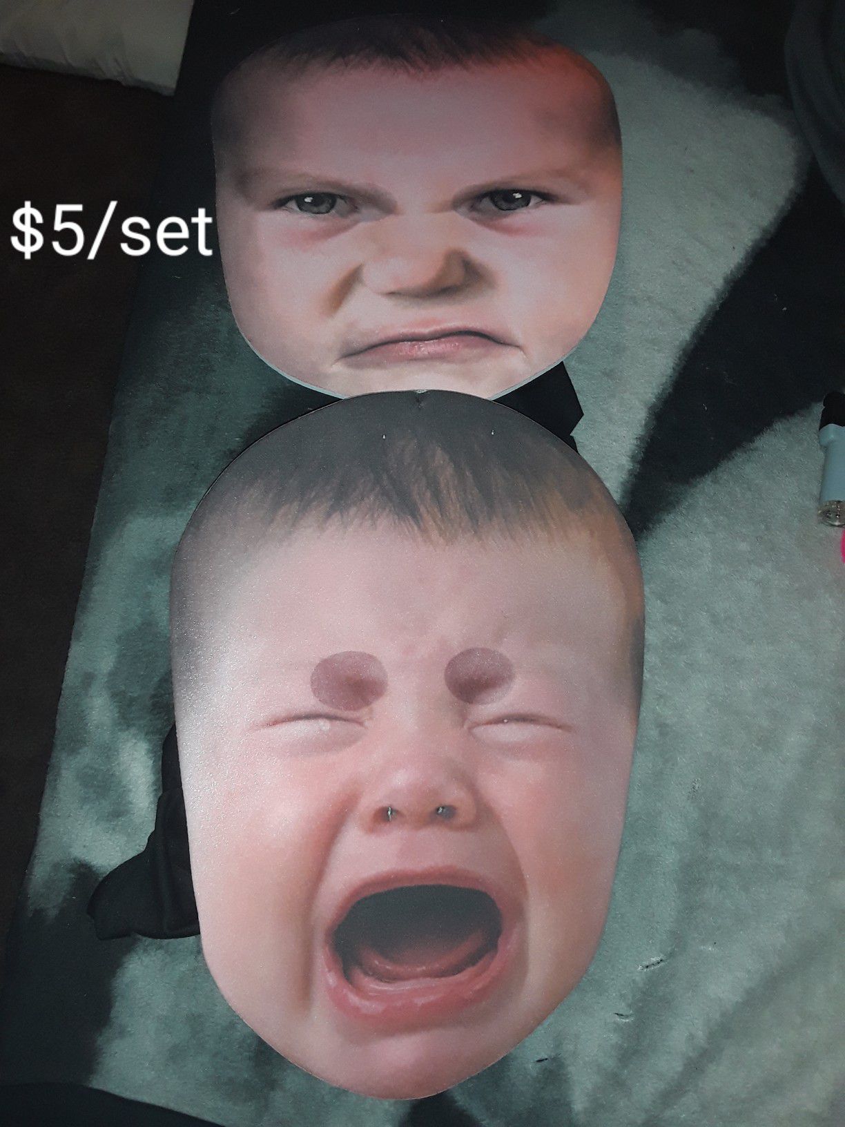 Large baby masks
