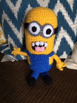 Handmade Crochet Minion