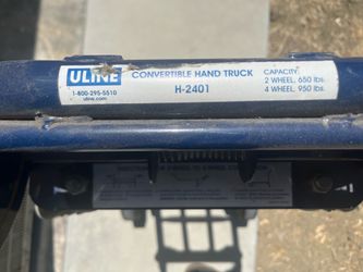 Uline convertible hand truck