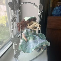 Guinea Pig Skull Doll