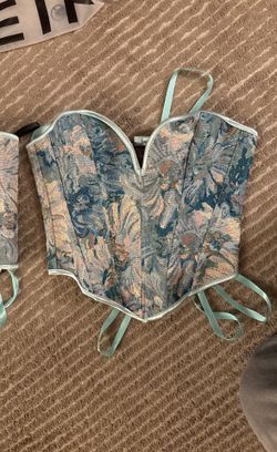 Baby Blue Corset