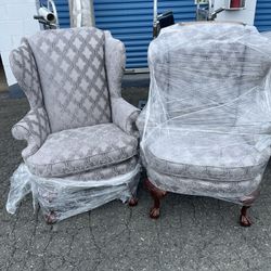 Wingback Chairs w/ Sofa