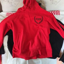 Red Hoodie Victoria Secret 