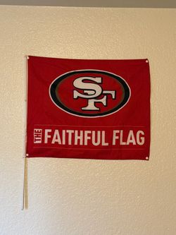 49er flag from Levi stadium