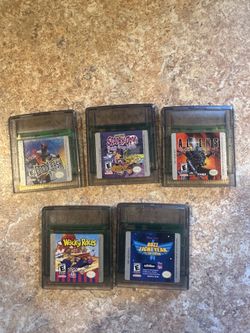 Gameboy color cartridges