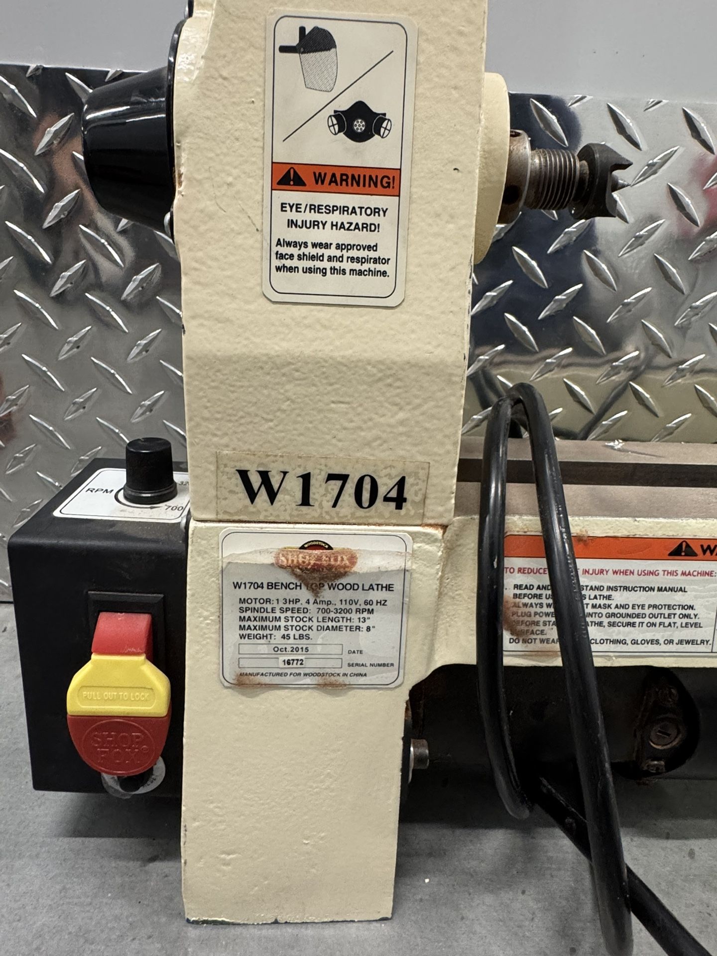 Bench Top Wood Lathe
