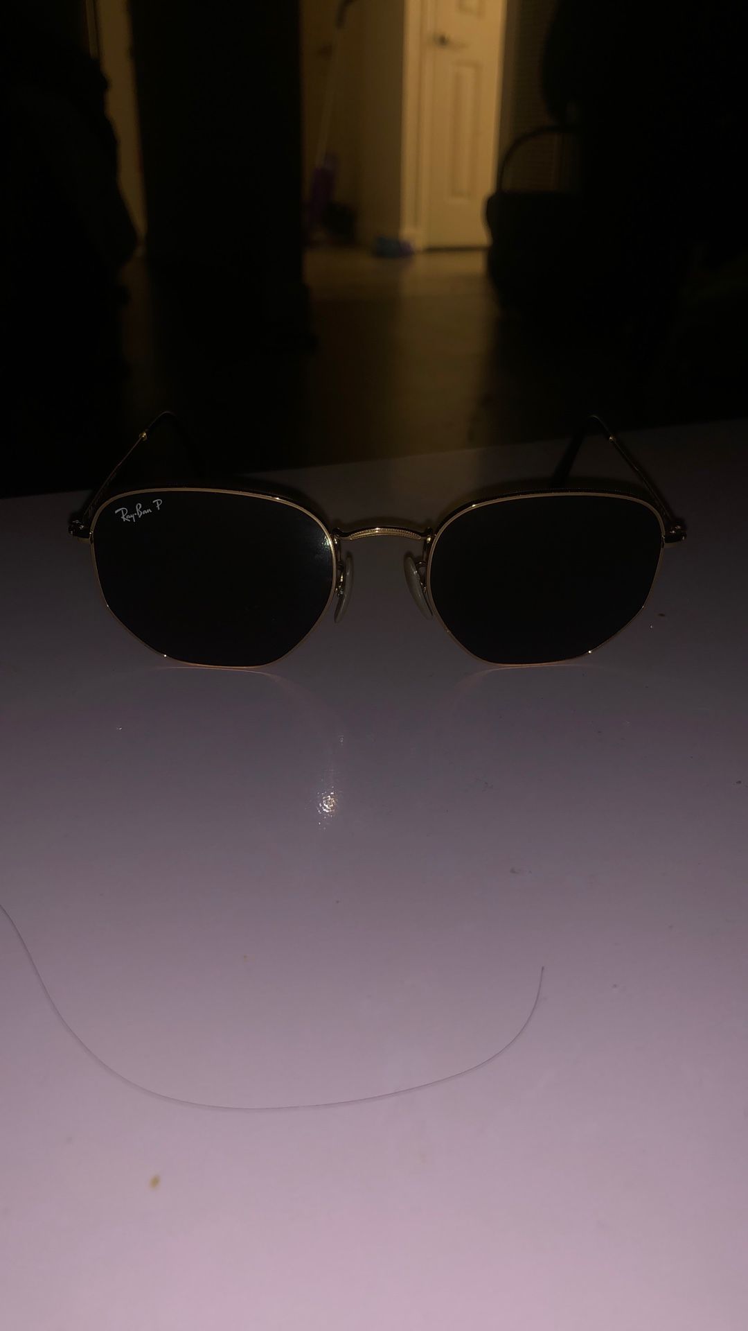 Ray Ban Hexagonal Flat Lense Sunglasses