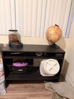 Black table