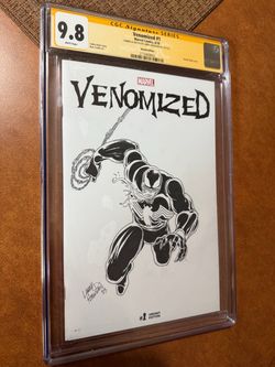 Venomized #1 CGC 9.8 Signature Series Sketch Variant