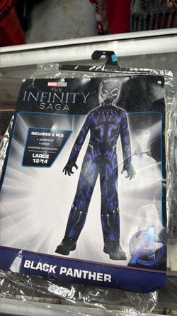 Black panther, Marvel kids large costume