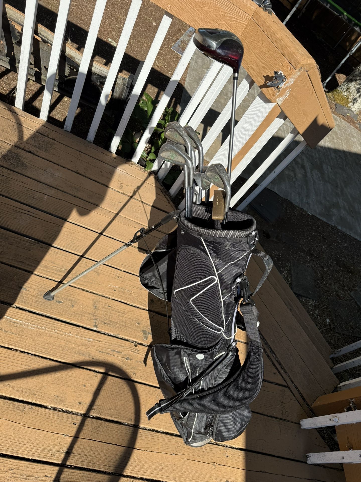 Golf Club Set With Bag