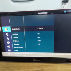 Samsung HDTV Monitor With Google Chromecast 