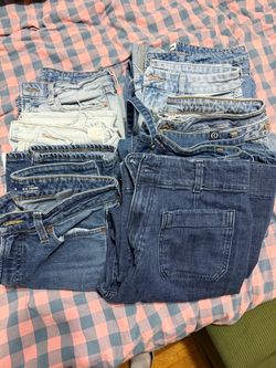 Mixed Lot of Women's Denim Jeans