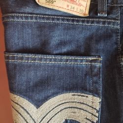 Classic Levis 569 Loose Fit Mens Jeans