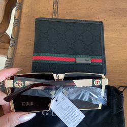 Men Wallet And Sunglasses 