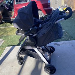 Car Seat With Stroller.