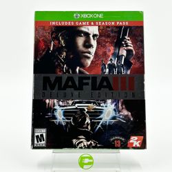 Mafia III [Deluxe Edition] (Microsoft Xbox One, 2016)