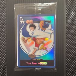 Dodgers 2026 One Piece Card