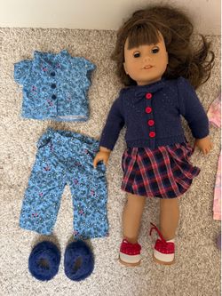 American girl Molly 18-inch Doll with extra pajama set