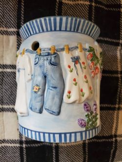 Yankee Candle Laundry Clothes Line Tart Burner 1037