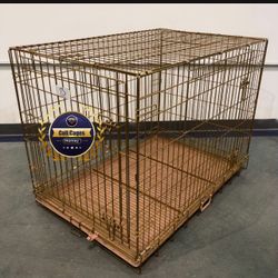 Dog Crate Wire  Folding Size 36” Medium With Grid And Tray 