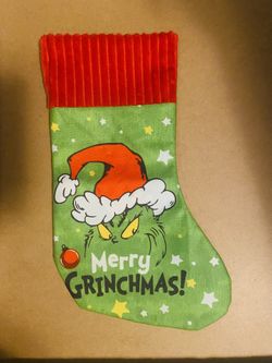 Grinch Stocking