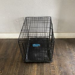 Folding Dog Crate - 24”L x 18”W x21”H