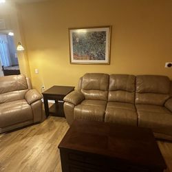 Tan Living Room Set