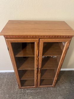 Cabinet with glass doors